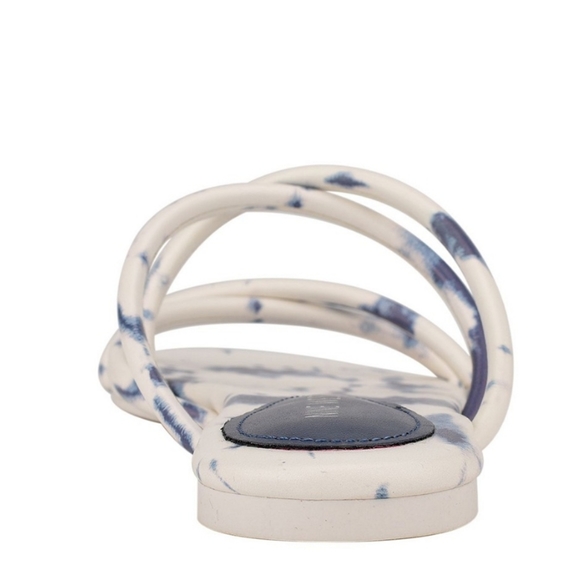 Nine West Beva Criss-Cross Slip-on Flat Sandals-6 - Picture 4 of 8